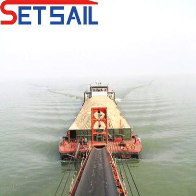 Motor principal de Weichai 100kw-500kw Energía diésel Transporte de arena fluvial Barca para piedra