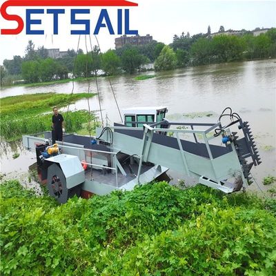Recolección de basura en el río y en el lago