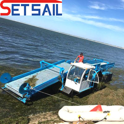 Recolección de basura en el río y en el lago