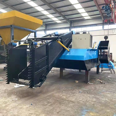 Pago completo Recogedora acuática de malezas Barcos de recolección de algas marinas de tipo de tornillo para la eliminación de malezas