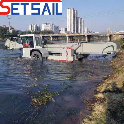 Buque de remoción automática de escombros fluviales de 24 horas con servicio posventa de por vida