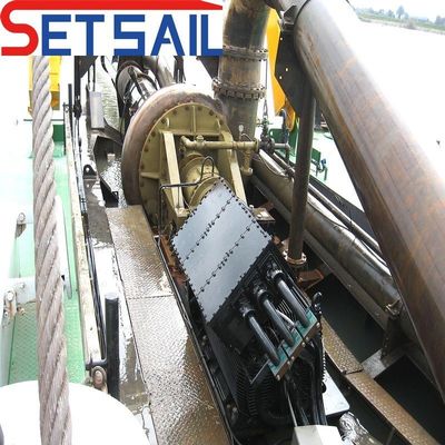QHSP-5 Pumpa de arena de dragado de succión de cortador para dragado de lagos Alta potencia y eficiencia
