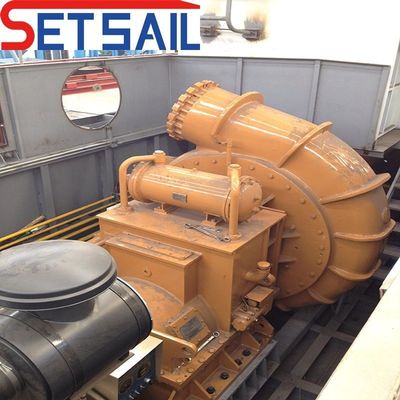 Bomba de excavación de arena para el funcionamiento de las vías navegables interiores de tipo de embalaje de glándula o sello de expulsión
