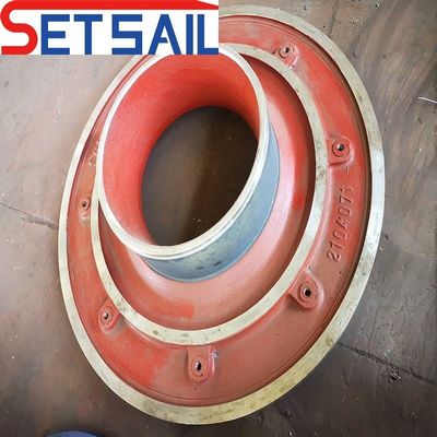 Soporte personalizado de la bomba de arena y barro del río para clientes de la glándula de embalaje o sello de expulsión