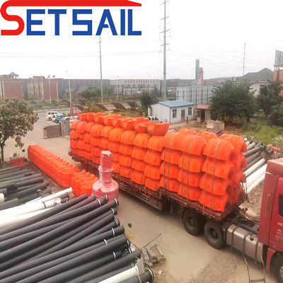 Tubo de descarga de excavadora de succión de cortador con refuerzo de cuerda textil de alta tracción