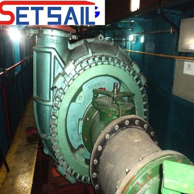 Bomba de arena de dragado de succión de flujo de agua estable para barro Máximo sólido 178 mm US 1000/conjunto