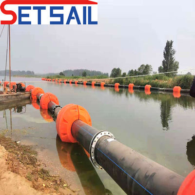 Material HDPE redondo duradero de dragado tubo de aspiración de arena Pago inicial Pago completo