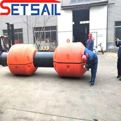 Material HDPE redondo duradero de dragado tubo de aspiración de arena Pago inicial Pago completo