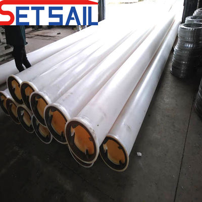 Material HDPE redondo duradero de dragado tubo de aspiración de arena Pago inicial Pago completo