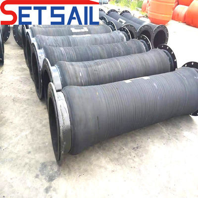 Material HDPE redondo duradero de dragado tubo de aspiración de arena Pago inicial Pago completo